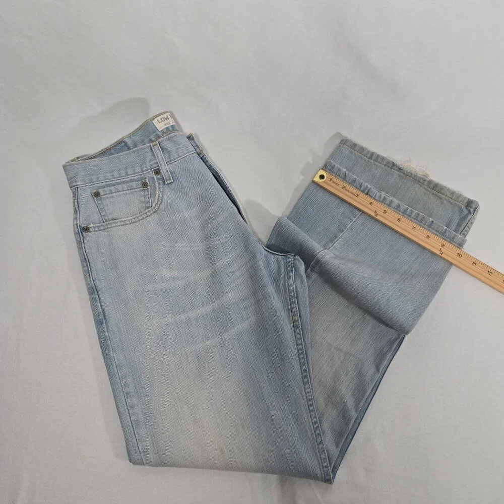Vintage LEVI'S 527 Low Boot Cut Trash Yellowstone Heavy Duty Jeans Size W33 L32. - Picture 17 of 17